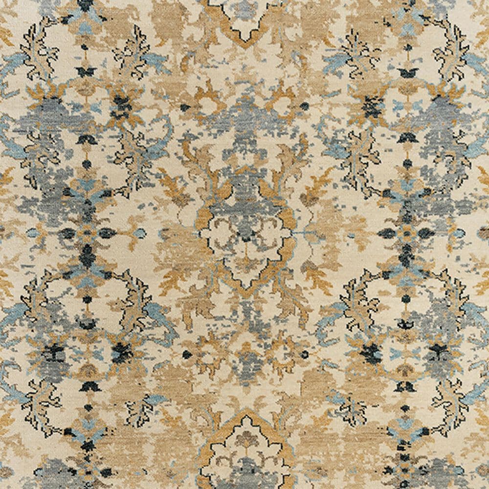 RIZZY Belmont 6&#39; x 9&#39; Beige, Gold and Grey Area Rug, , large