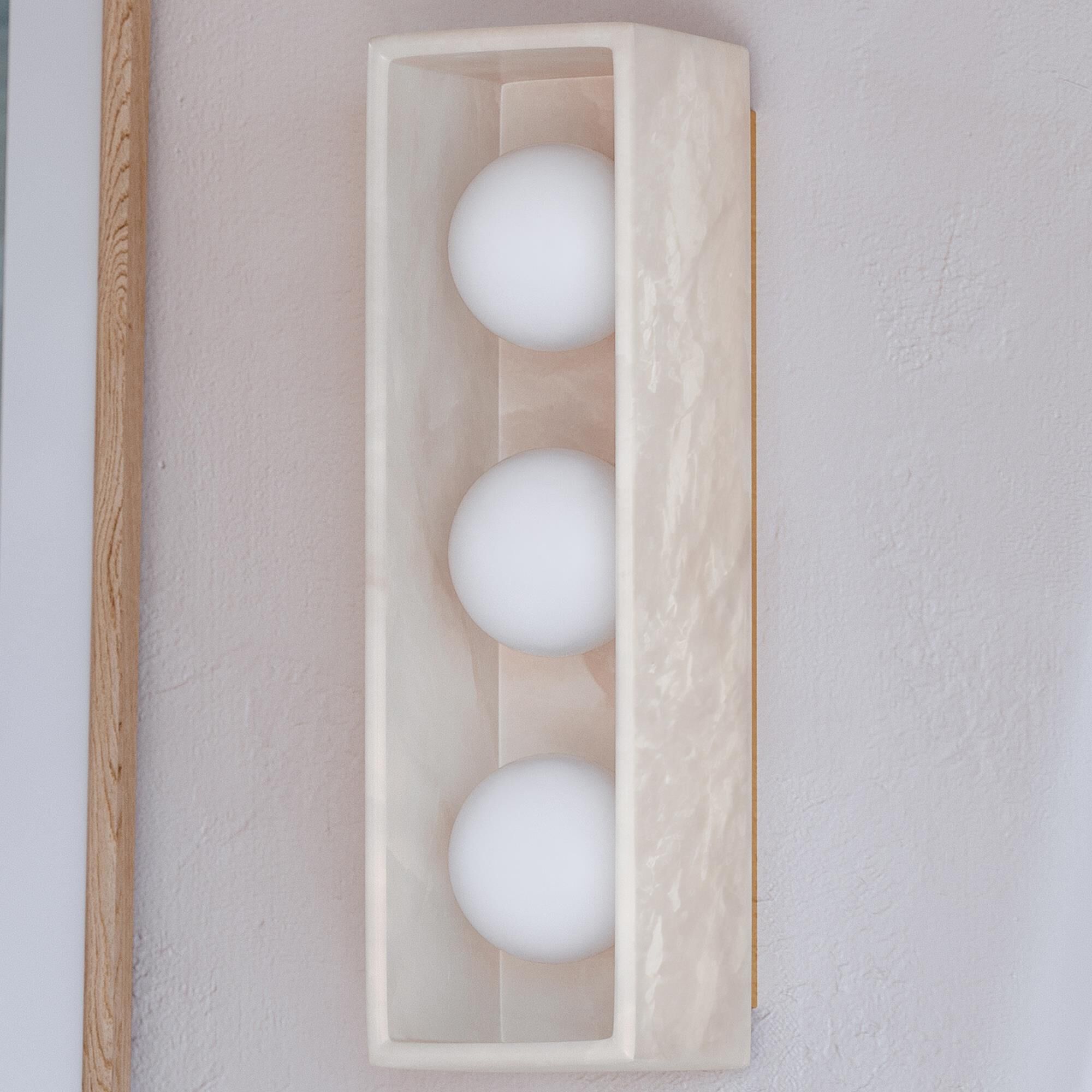 Hudson Valley Lighting Budnick 3-Light Wall Sconce in Aged Brass