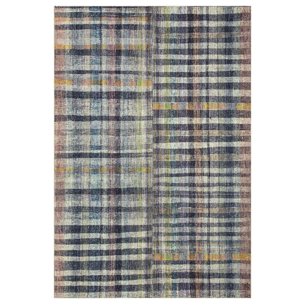 Chris Loves Julia x Loloi Humphrey 2" x 3"6" Plum and Multicolor Area Rug, , large