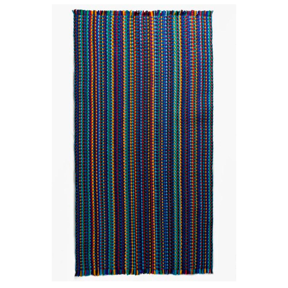 Capel Crossroad Woven 0398RS 3' x 5' Multi Area Rug , , large