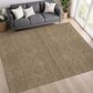 Dalyn Rug Company Soft Essentials Solid Mocha 5" x 7"6" Area Rug, , large
