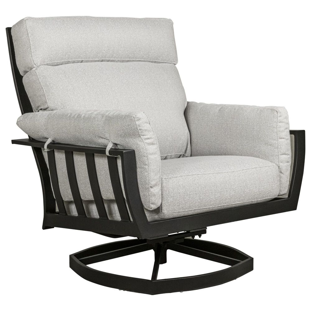 Venture Smith Lake Swivel Rocker in Smoke, , large