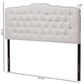 Baxton Studio Lucy King Panel Headboard in Greyish Beige, , large