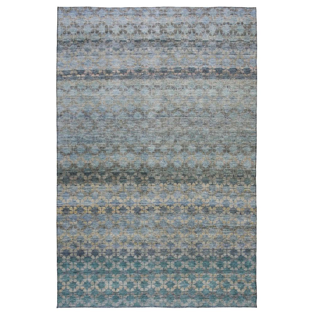 Dalyn Rug Company Burano BU6 8" x 10" Blue Indoor/Outdoor Area Rug, , large