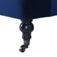 Jennifer Taylor Home Alana Lawson Stationary Sofa in Navy Blue Velvet, , large