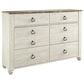 Ashley Willowton 3-Piece Queen Bedroom Set in Whitewash, , large