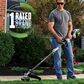 EGO 56V 17" Multi-Head String Trimmer with Line IQ in Gray and Black, , large