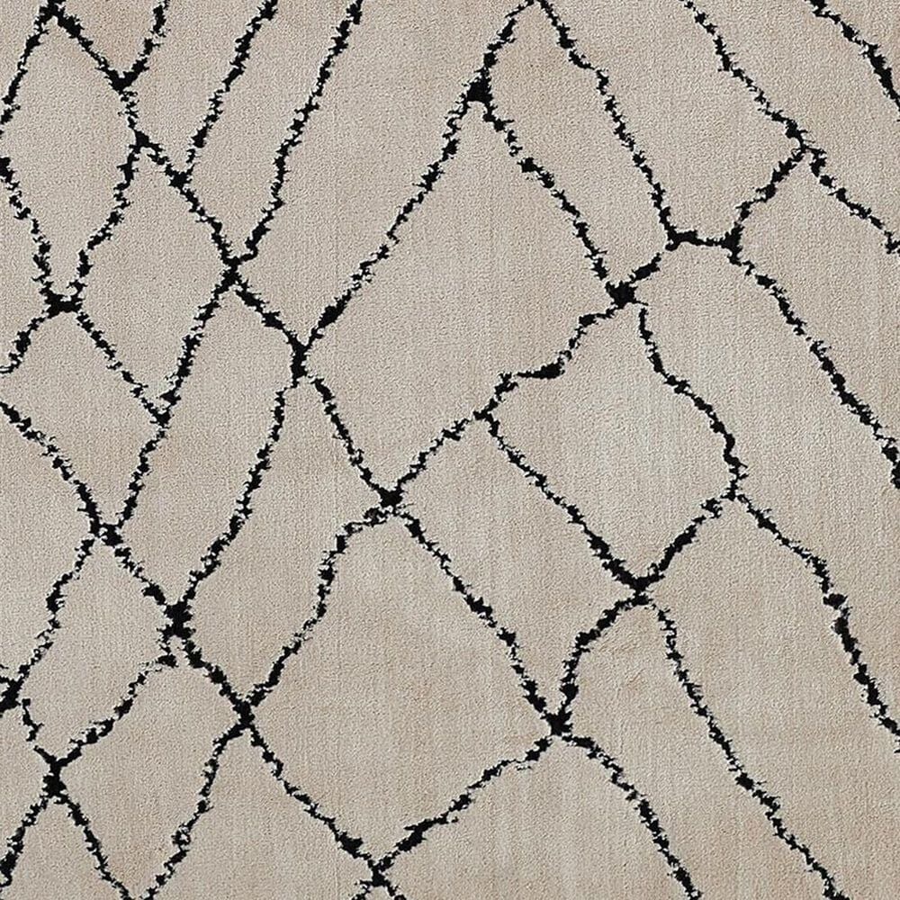 Momeni Noho Geometric 2&#39;3&quot; x 7&#39;6&quot; Ivory Runner, , large