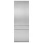 Monogram 30" Solid Door Panel with 84" Opening in Stainless Steel, , large