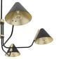 Hunter Grove Isle 5-Light Chandelier in Matte Black, , large