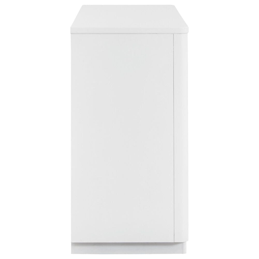 Millenium Chalanna 3-Piece King Bedroom Set in White Lacquer, , large