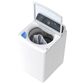 Midea 4.5 Cu.Ft. Smart Top Load Washer and 7.0 Cu. Ft. Gas Dryer Laundry Pair in White, , large