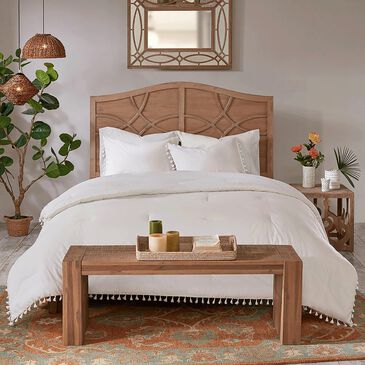 Hampton Park Lillian 3-Piece Full/Queen Comforter Set in Ivory, , large