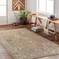 Surya Reina Tan, Light Brown, Light Gray, Cream, Denim, Mustard and Olive 12" x 15" Area Rug, , large