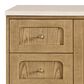 James Martin Vanities Laurent 60" Single Bathroom Vanity in Light Natural Oak with 3 cm Eternal Marfil Quartz Top and Rectangular Sink, , large