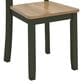 Ashley Gesthaven Dining Chair Set of 2 in Natural and Green, , large