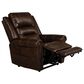 Flexsteel Oscar Power Lift Recliner with Power Lumbar and Headrest in Brown, , large