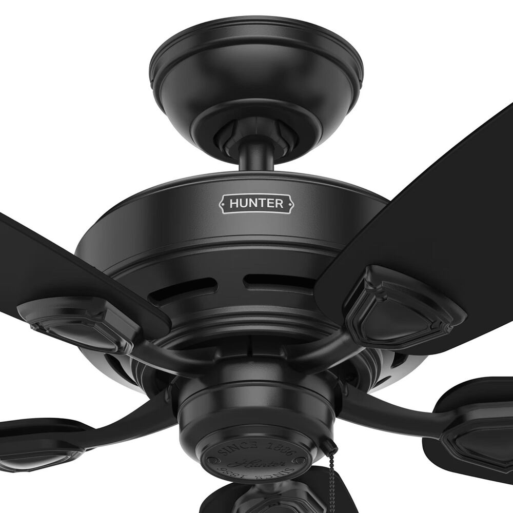 Hunter Sea Wind 48&quot; Outdoor Ceiling Fan in Matte Black, , large