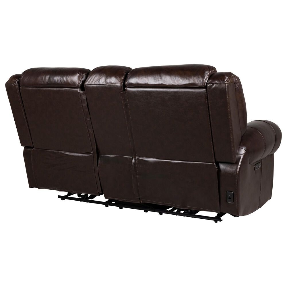 Linea Loft Churchill Power Reclining Loveseat in Buckhead Bronze, , large