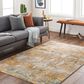 Surya Reina Cream, Light Gray, Light Brown, Tan, Denim and Mustard 10" x 13"11" Area Rug, , large