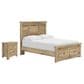 Ashley Makidern 2-Piece Full Storage Bedroom Set with Two Drawers in Natural Brown, , large