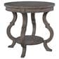 Hekman Lincoln Park Round Lamp Table in Gray, , large
