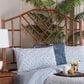 bali & pari Kachiri King Slat Headboard in Marbled Tortoise Brown and Mahogany Brown, , large