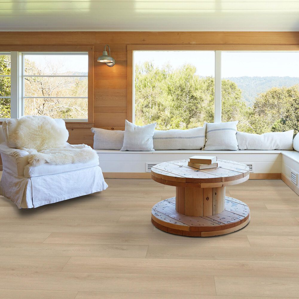 Shaw Starting Line Sunlit Beige 7&quot; x 59&quot; Luxury Vinyl Plank, , large