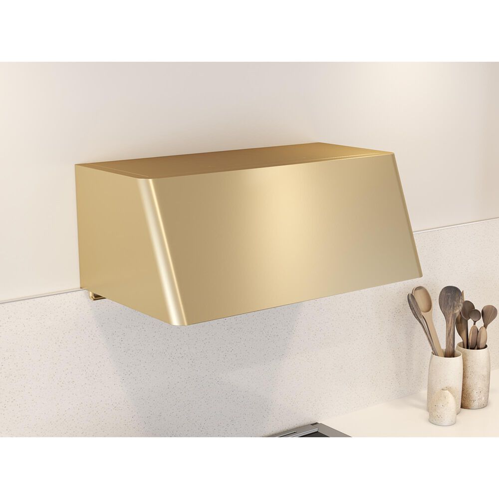 Zephyr Mesa 48" Wall Range Hood in Satin Gold, , large