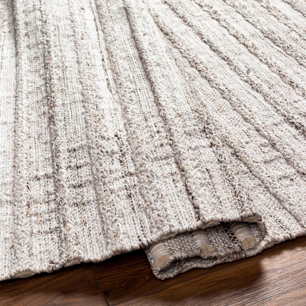 Surya Azalea 2&#39; x 3&#39; Taupe, Ivory and Brown Area Rug, , large