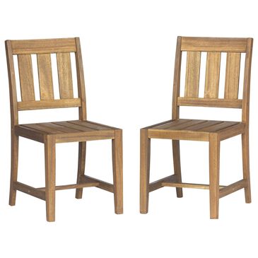 Carolina Chair and Table Fontana Patio Dining Chair in Oil (Set of 2), , large