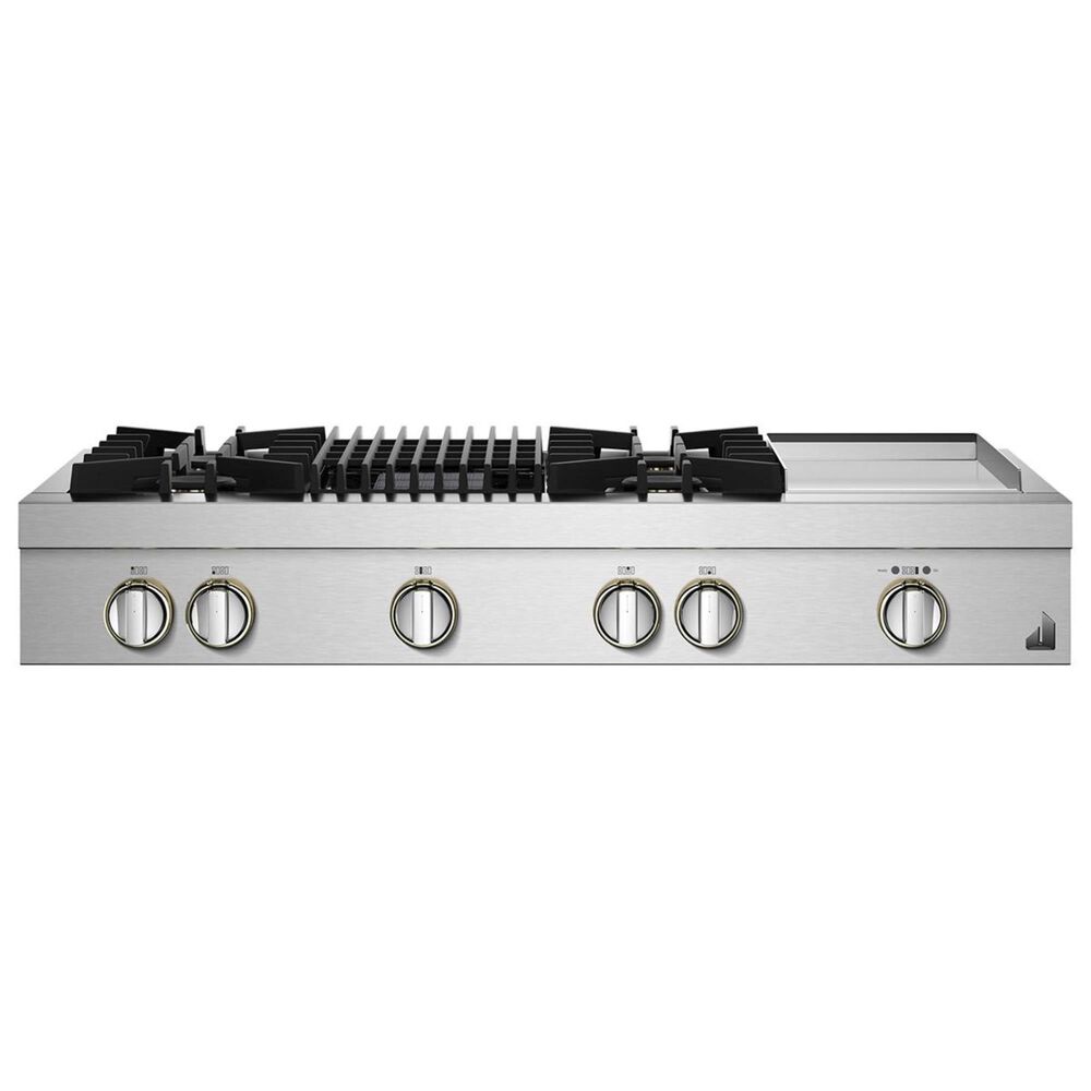 Jenn-Air 48" Rise Professional Gas Rangetop in Stainless Steel, , large