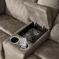 Ashley Laresview Manual Reclining Loveseat in Fossil, , large