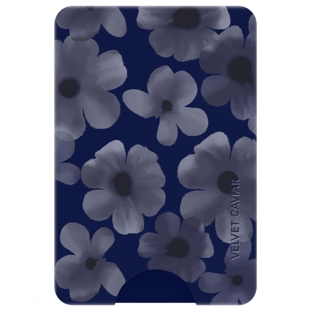 Velvet Caviar MagSafe Phone Wallet in Midnight Blossom, , large