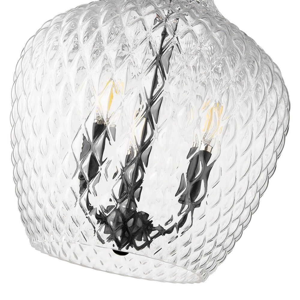 Golden Lighting Adeline 3-Light Pendant in Matte Black, , large