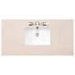 James Martin Vanities Lorelai 48" Single Vanity in Mid-Century Walnut with 3 cm Eternal Marfil Quartz Top, , large