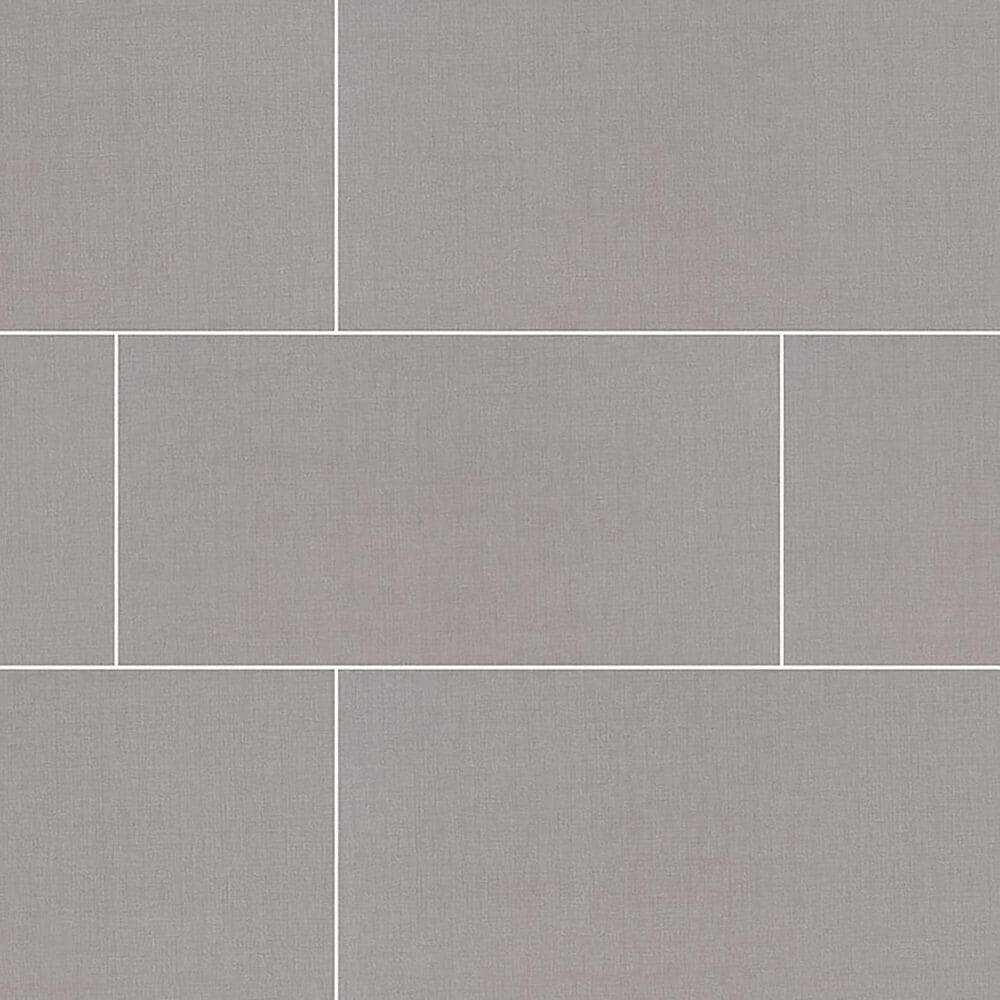 MS International Loft Gris Rectangle 12" x 24" Porcelain Tile, , large