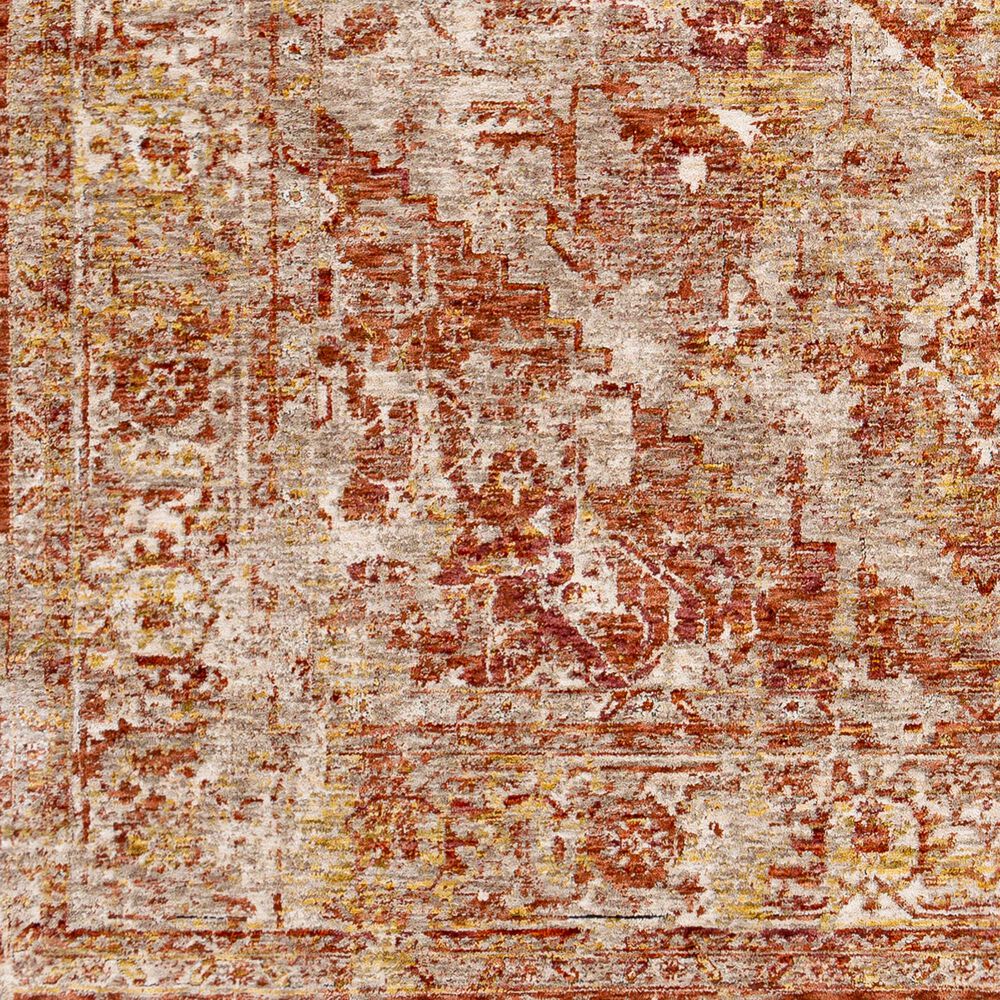 Surya Mirabel 10&#39; x 14&#39; Peach, Orange, Cream, Brown, Saffron, Taupe, Gray and Rose Area Rug, , large