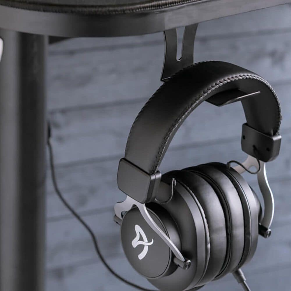 Arozzi Arena Moto Motorized Gaming Desk in Black, , large