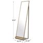 Eichholtz Panorama Floor Mirror in Brushed Brass, , large