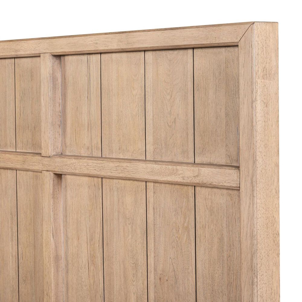 Belle Furnishings Proximity Place King Panel Bed in Barley Buff, , large