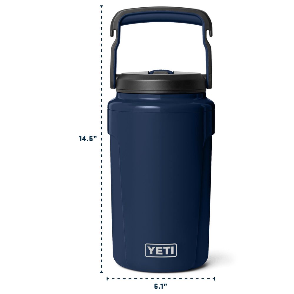 YETI Silo Half Gallon Jug with MagSlider Straw Cap in Navy, , large