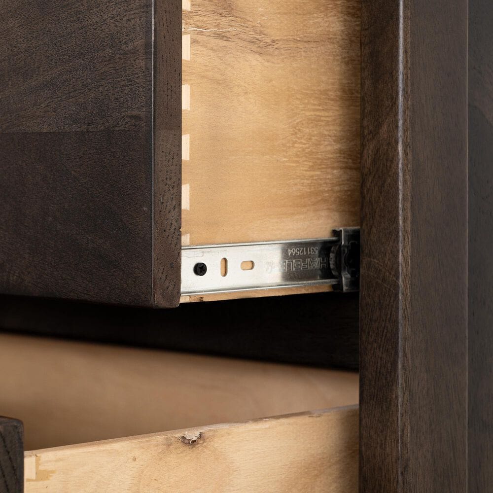 Fallridge Mezquite 5 Drawer Chest in Black, , large