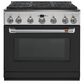 Cafe Toe Kick for 36" Professional Range in Matte Black, , large