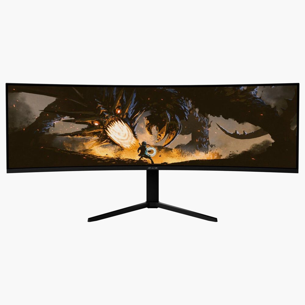 Arozzi Nova 49" Curved VA 165Hz Ultrawide Gaming Monitor in Black, , large
