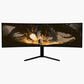 Arozzi Nova 49" Curved VA 165Hz Ultrawide Gaming Monitor in Black, , large