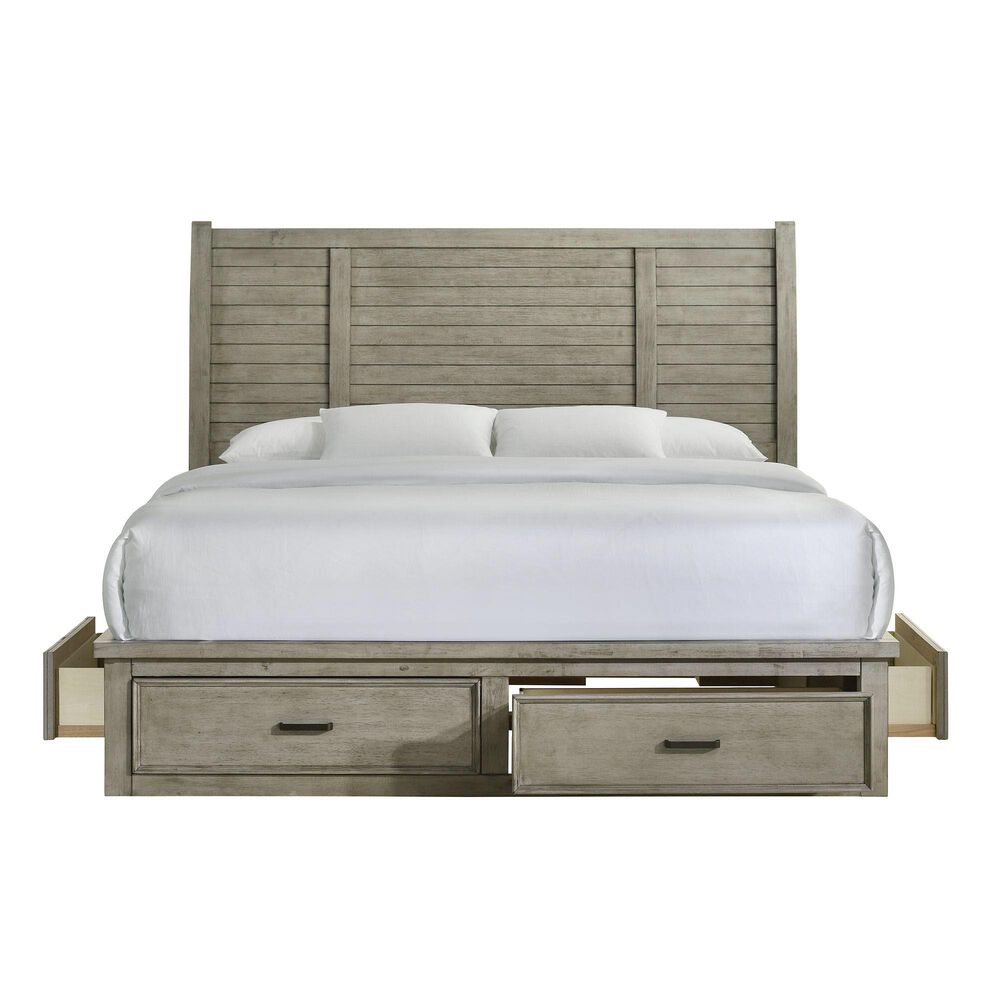 Mayberry Hill Sullivan 5-Piece King Bedroom Set in Drift Grey, , large