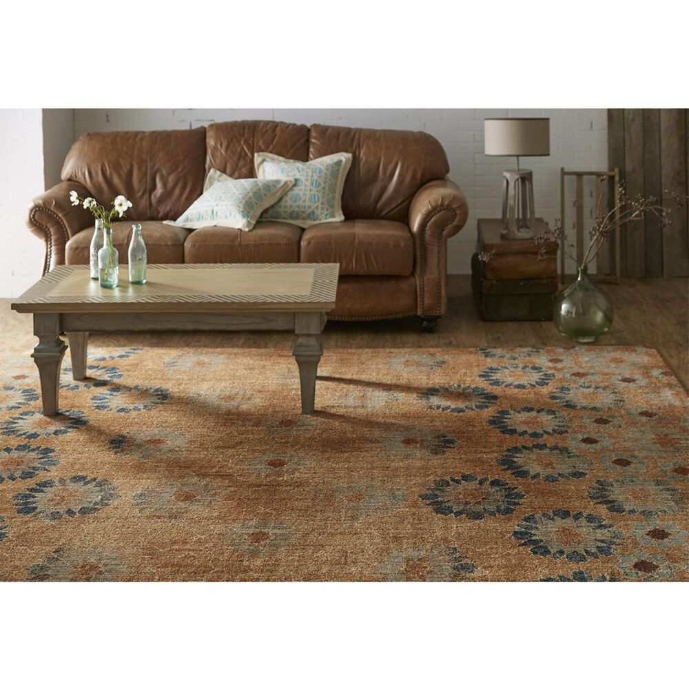 Mohawk Studio In Bloom 91320-20044 8&#39; x 11&#39; Saffron Area Rug, , large