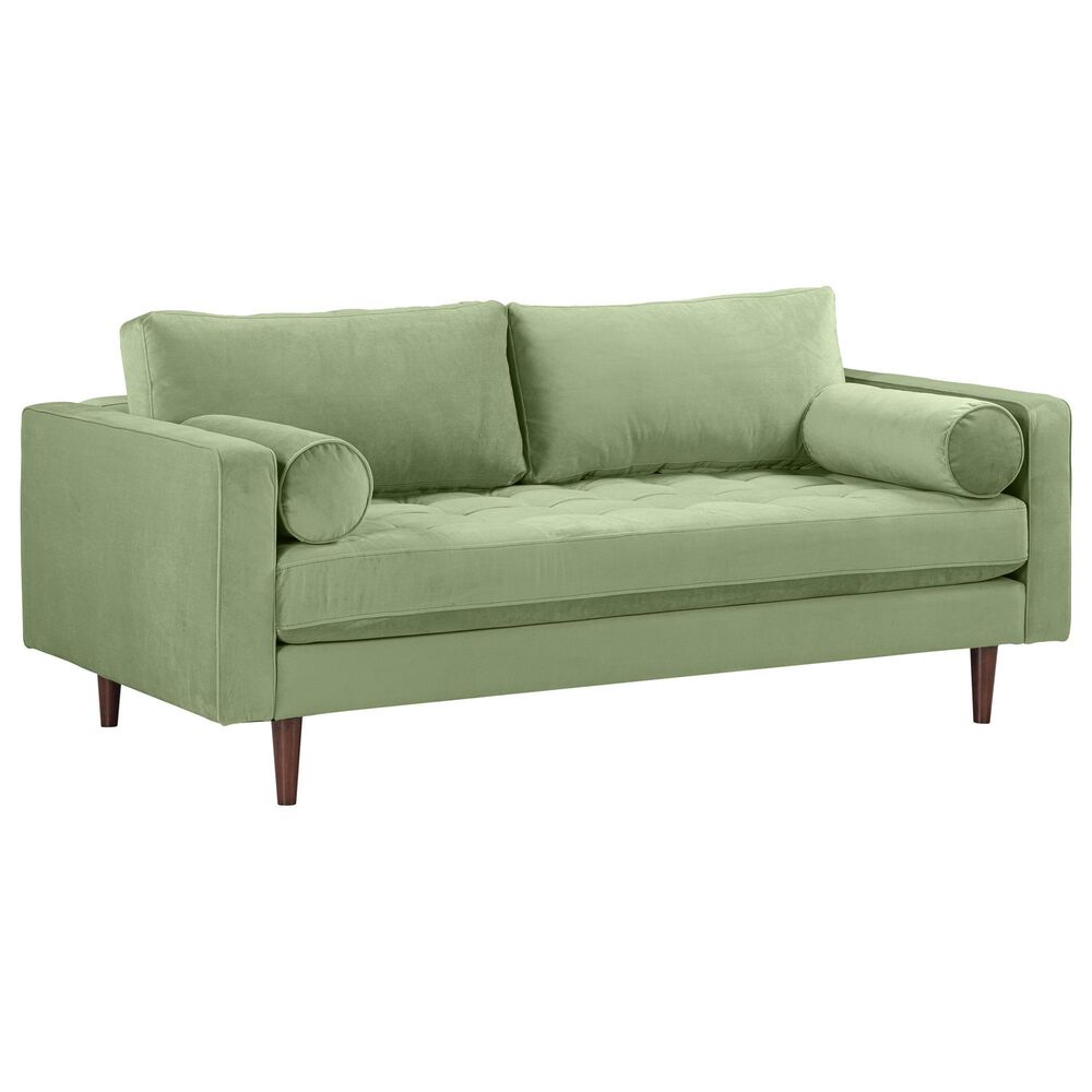 Tov Furniture Cave 2-Piece Living Room Set in Sage Green Velvet, , large