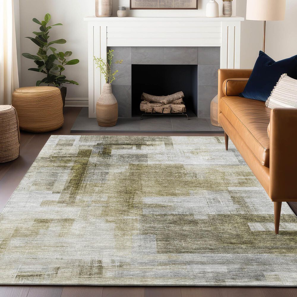 Dalyn Rug Company Ravenna RN6 9&#39; x 12&#39; Taupe Area Rug, , large